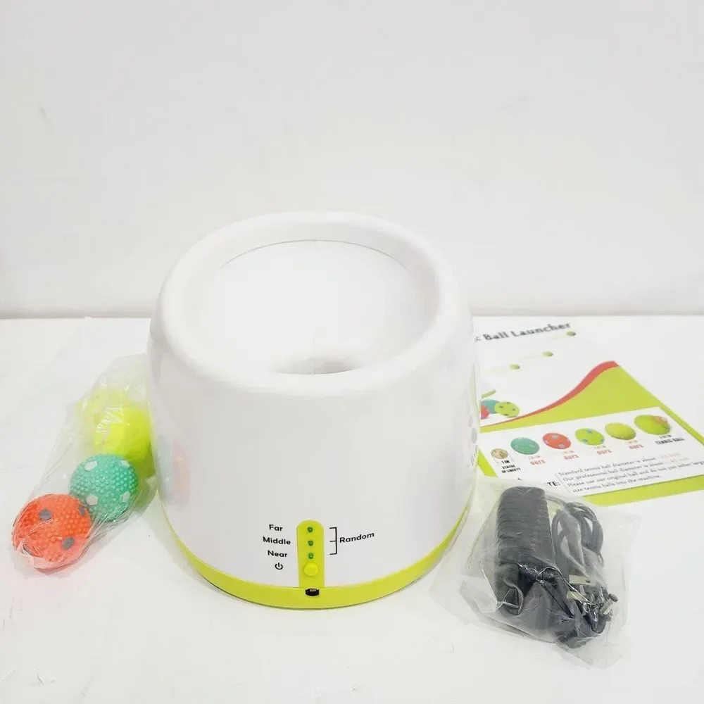 YEEGO‎ Automatic Dog Ball Launcher Thrower for Small Medium Dogs Indoor Outdoor